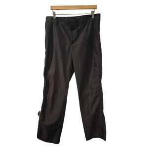 J. Lindeberg Mens Black Athletic Golf Workwear Mens 33x34 Regular Fit